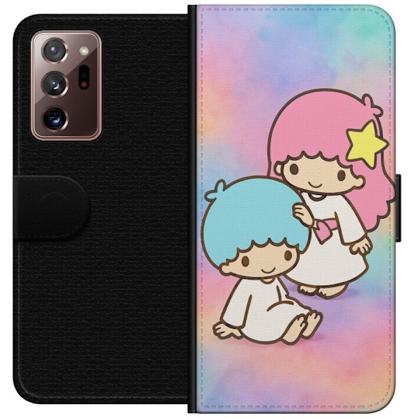 Samsung Galaxy Note20 Ultra Lompakkokotelo Kawaii Sanrio Kiki Lola Little Twin Stars