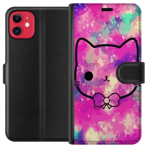 Kompatibel Tegnebogsetui til Apple iPhone 11 Kat