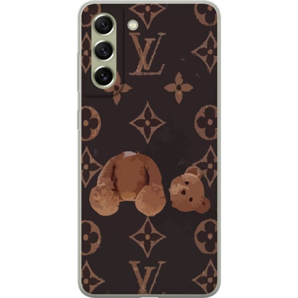 Samsung Galaxy S21 FE 5G Genomskinligt Skal Teddy Sad LV Happy