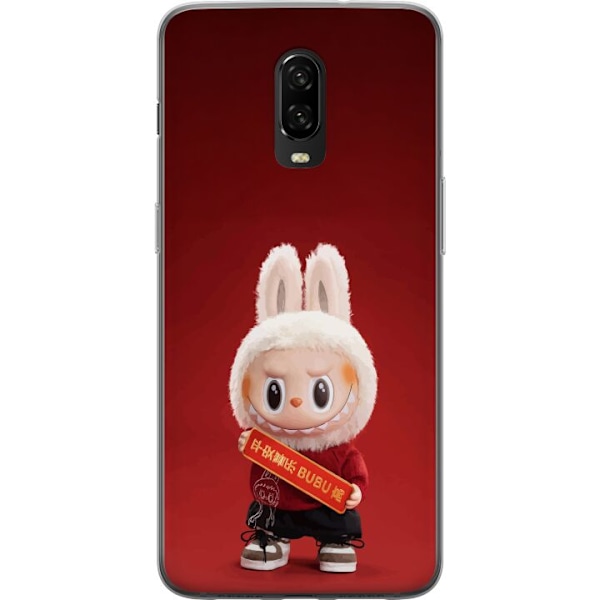 OnePlus 6T Gjennomsiktig deksel Pop Mart The Monsters Labubu L