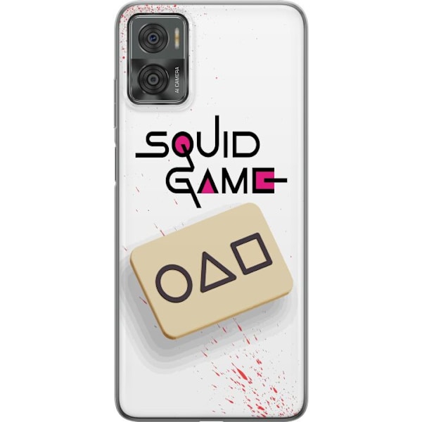 Motorola Moto E22i Gjennomsiktig deksel Squid Game