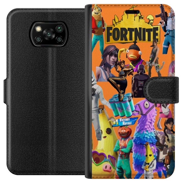 Xiaomi Poco X3 NFC Lompakkokotelo Fortnite