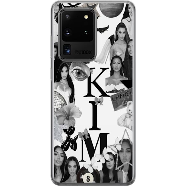 Samsung Galaxy S20 Ultra Gennemsigtig cover Kim Kardashian – Aesthetic Look 2025