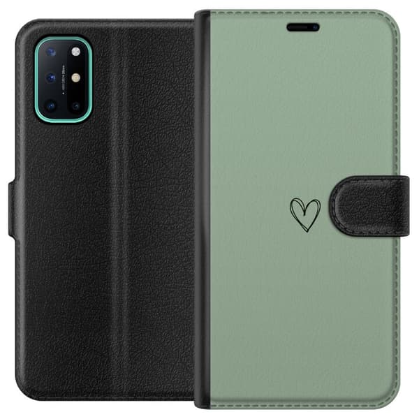 Kompatibel Tegnebogsetui til OnePlus 8T Hjerte