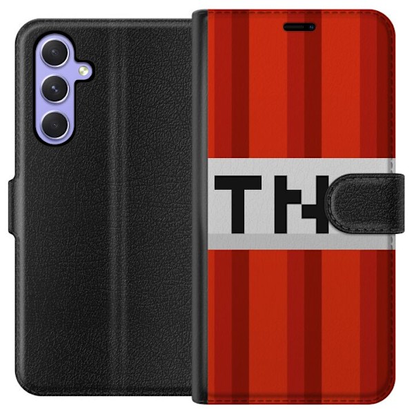 Samsung Galaxy A54 Tegnebogsetui Minecraft TNT