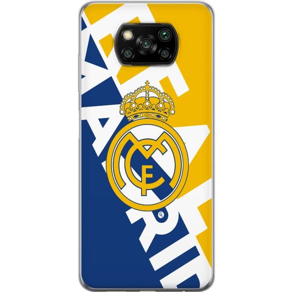 Kompatibel Mobilcover til Xiaomi Poco X3 NFC Real Madrid