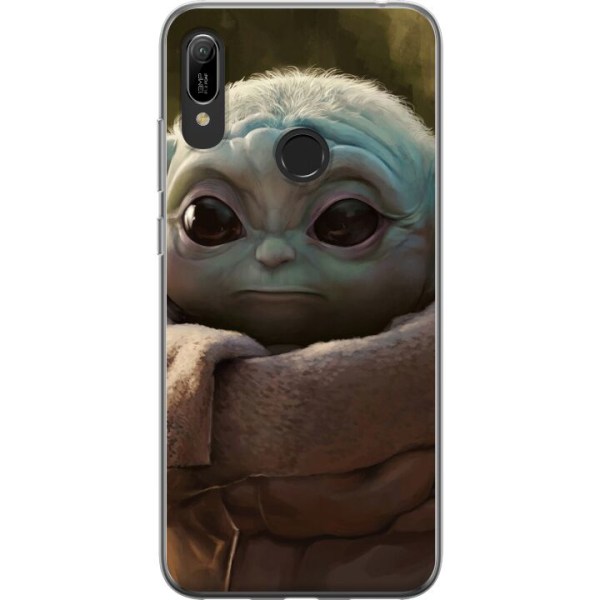 Huawei Y6 (2019) Läpinäkyvä kuori Baby Yoda