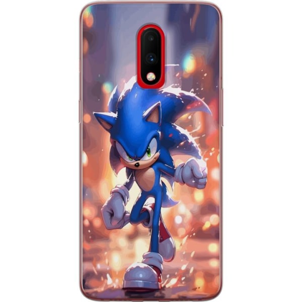 OnePlus 7 Gennemsigtig cover Sonic