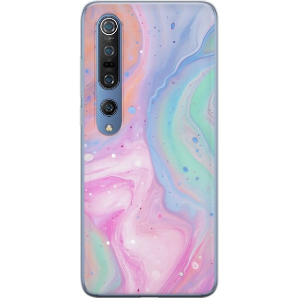 Xiaomi Mi 10 Pro 5G Gjennomsiktig deksel Pastellmarmor