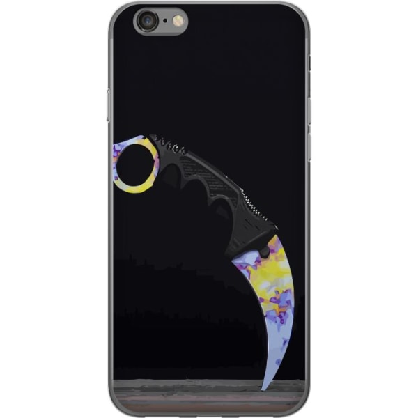 Apple iPhone 6 Gjennomsiktig deksel Karambit / Butterfly / M9