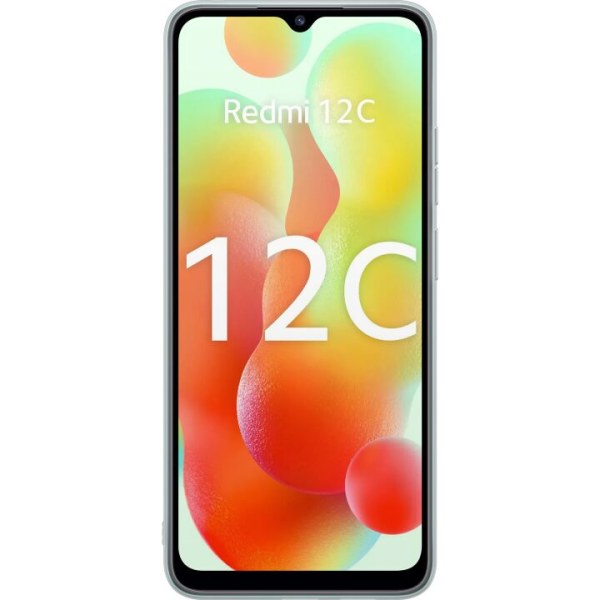 Xiaomi Redmi 12C Gjennomsiktig deksel Blå Sommerfugl Steiner