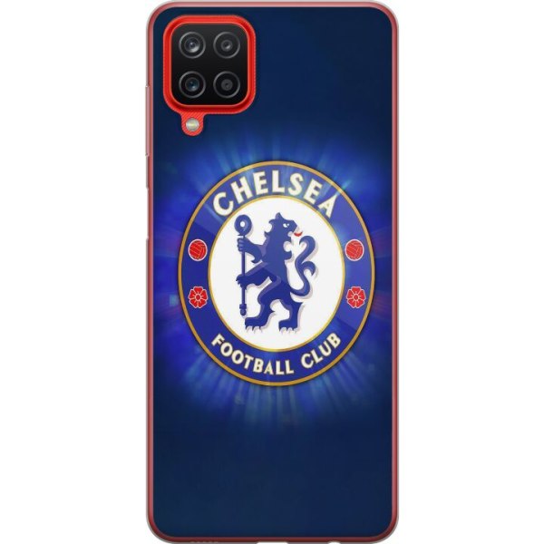 Samsung Galaxy A12 Gennemsigtig cover Chelsea Fodbold