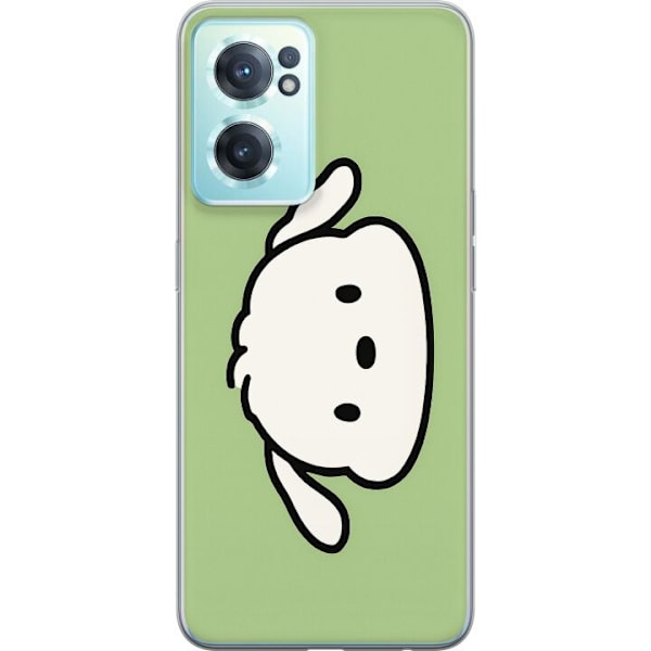 OnePlus Nord CE 2 5G Läpinäkyvä kuori Snoopy Flip