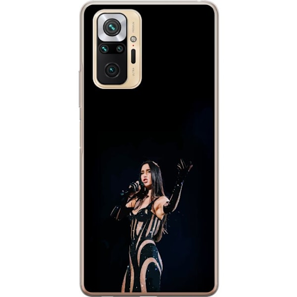 Xiaomi Redmi Note 10 Pro Genomskinligt Skal Dua Lipa – Pop Star Aesthetic