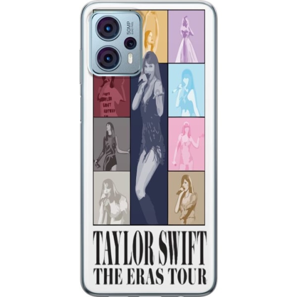 Motorola Moto G23 Genomskinligt Skal Taylor Swift