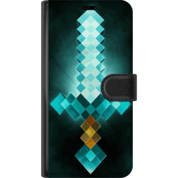 OnePlus Nord 2 5G Lommeboketui Minecraft sverd