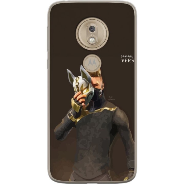 Motorola Moto G7 Play Gennemsigtig cover Fortnite - Drift