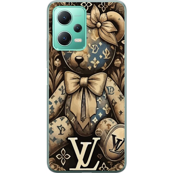 Xiaomi Redmi Note 12 Läpinäkyvä kuori Teddy Vuitton