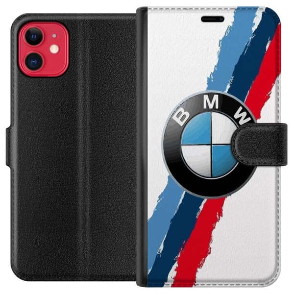 Kompatibel Tegnebogsetui til Apple iPhone 11 BMW Striber