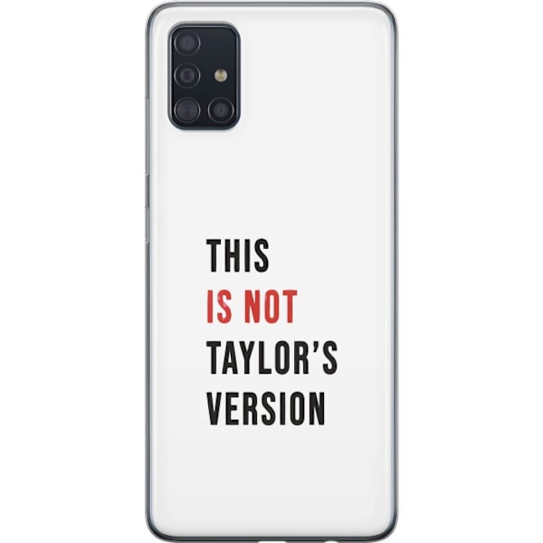 Samsung Galaxy A51 Gennemsigtig cover Taylor