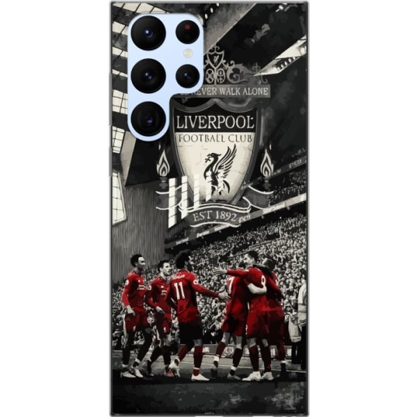 Samsung Galaxy S22 Ultra 5G Läpinäkyvä kuori Liverpool