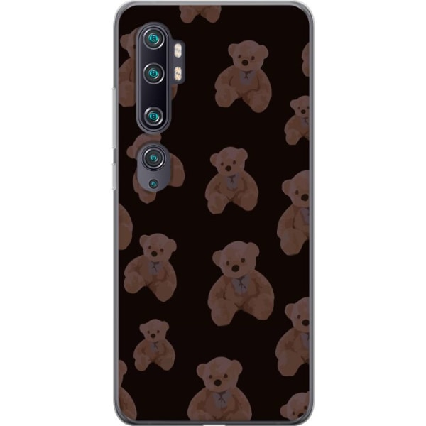 Xiaomi Mi Note 10 Gennemsigtig cover En bjørn flere bjørne
