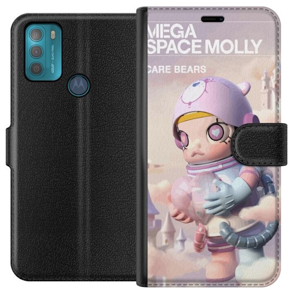 Motorola Moto G50 Plånboksfodral Mega Space Molly Care Bears Series - Share Bear Edition