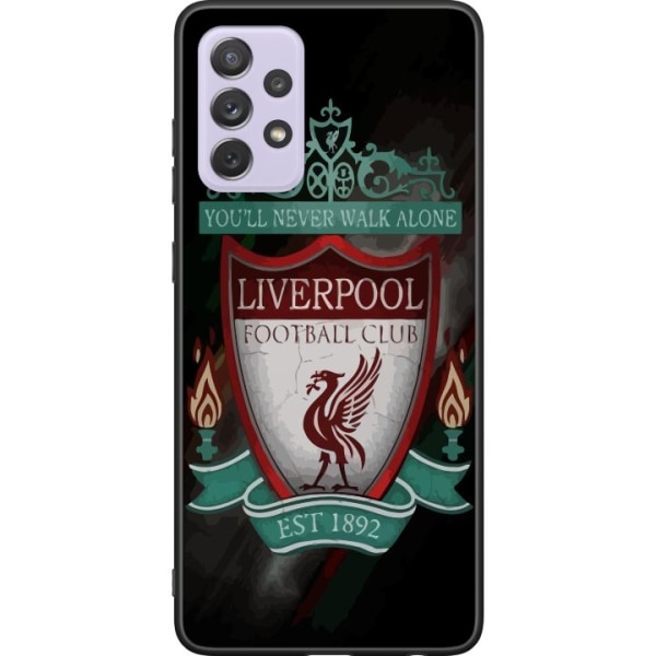 Samsung Galaxy A72 5G Svart deksel Liverpool L.F.C.