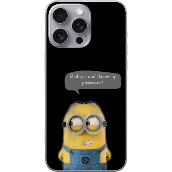 Apple iPhone 16 Pro Max Läpinäkyvä kuori Aliupseerit