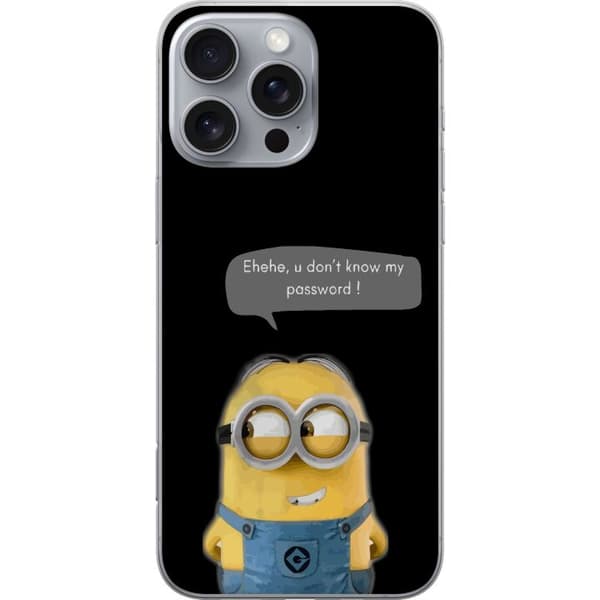 Kompatibelt Mobilskal till Apple iPhone 16 Pro Max Minions