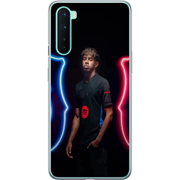 OnePlus Nord Läpinäkyvä kuori Yamal Jalkapallo FC Barcelona Nuori Lahjakkuus Pelaaja Jalkapallotähti Espanja La Liga Suosittu Motiivi