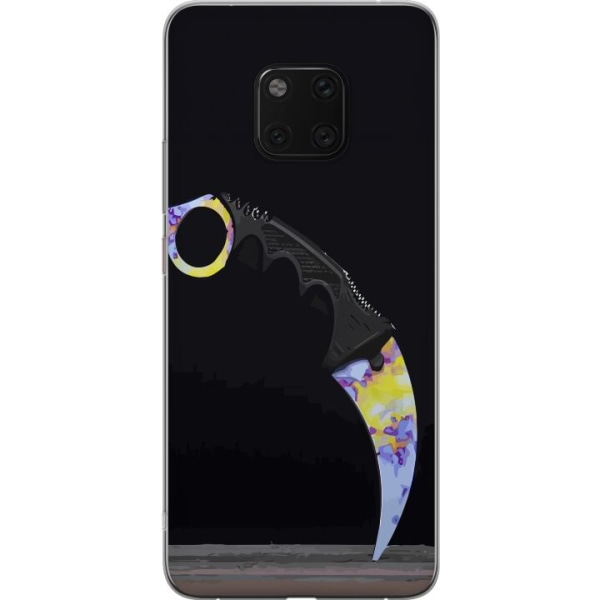 Huawei Mate 20 Pro Gennemsigtig cover Karambit / Butterfly / M