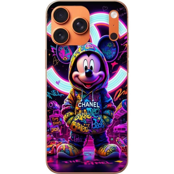Kompatibelt Mobildeksel til Apple iPhone 17 Pro Max Musse Gris