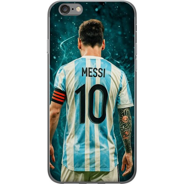 Apple iPhone 6 Gennemsigtig cover Messi