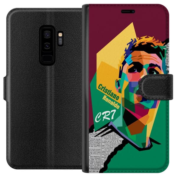 Kompatibel Tegnebogsetui til Samsung Galaxy S9+ Ronaldo