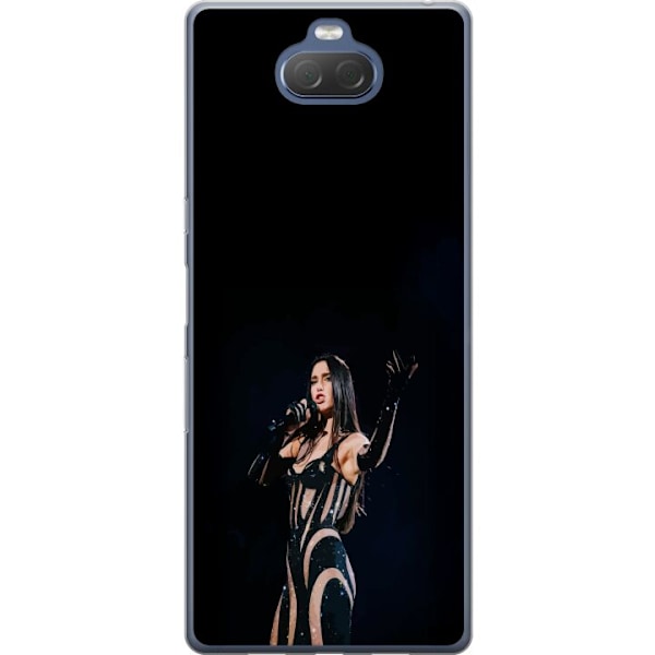 Sony Xperia 10 Plus Läpinäkyvä kuori Dua Lipa – Pop Star