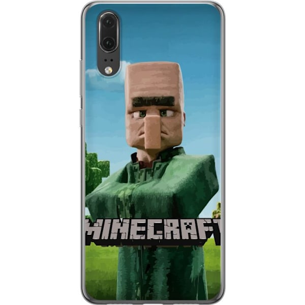 Huawei P20 Läpinäkyvä kuori A Minecraft Movie