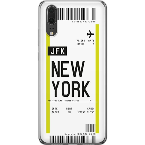 Huawei P20 Gennemsigtig cover New York