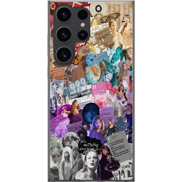 Samsung Galaxy S24 Ultra Gennemsigtig cover Taylor Swift