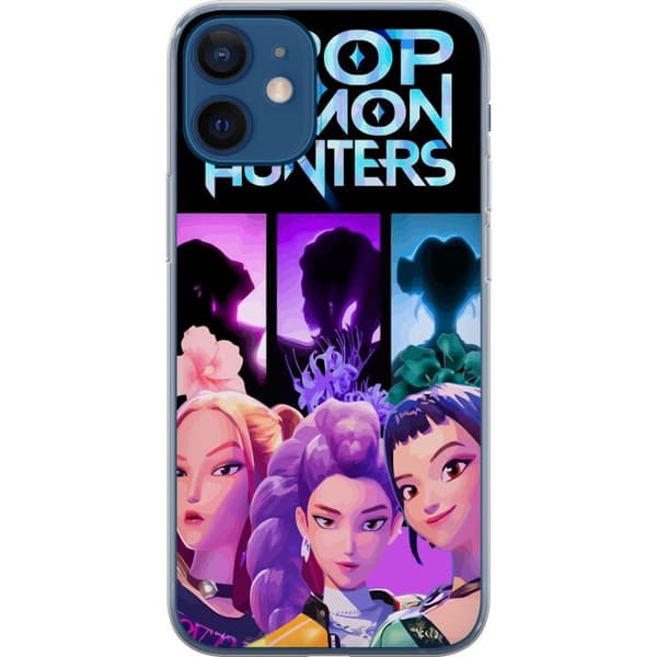 Kompatibelt Mobildeksel til Apple iPhone 12 Kpop Demon Hunters Skygger Helter Stiger Mystisk Animekraft