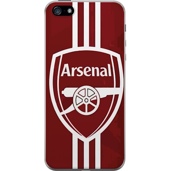 Apple iPhone 5 Gennemsigtig cover Arsenal