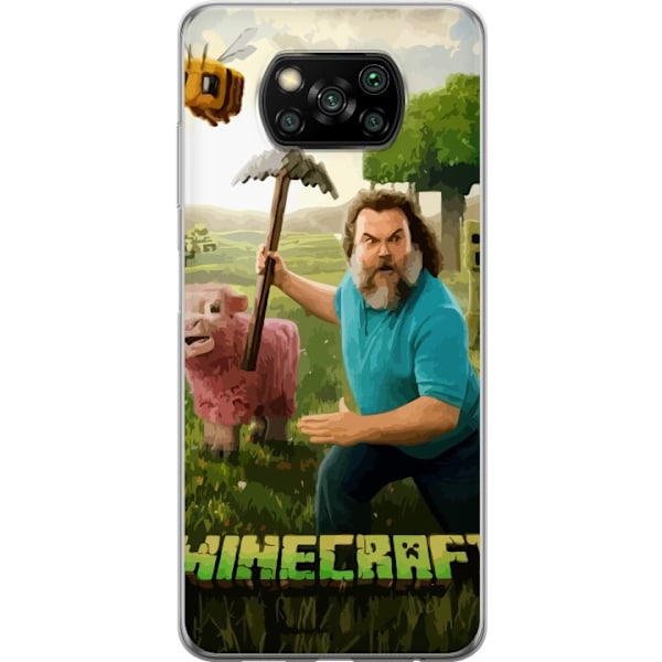 Xiaomi Poco X3 NFC Läpinäkyvä kuori A Minecraft Movie