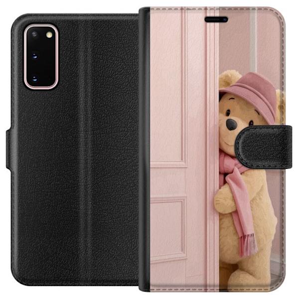Samsung Galaxy S20 Lompakkokotelo Nalle Puh Disney Motiivi Piirrossarja Klassinen Suosittu Lasten Motiivi Disneyhahmo Ikoninen Hahmo
