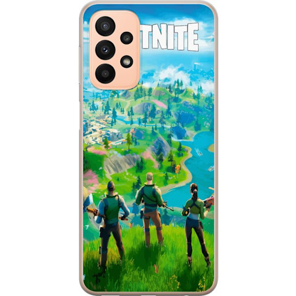 Samsung Galaxy A23 5G Genomskinligt Skal Fortnite