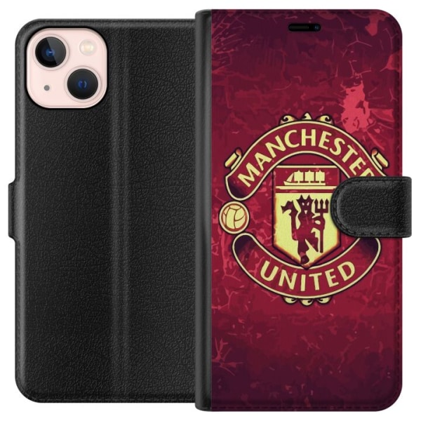 Apple iPhone 13 mini Plånboksfodral Manchester United FC