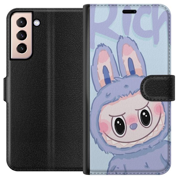 Samsung Galaxy S21 Plånboksfodral Blue Bunny Labubu