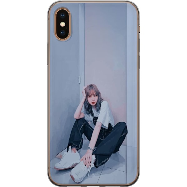 Apple iPhone XS Max Läpinäkyvä kuori Lisa from Blackpink
