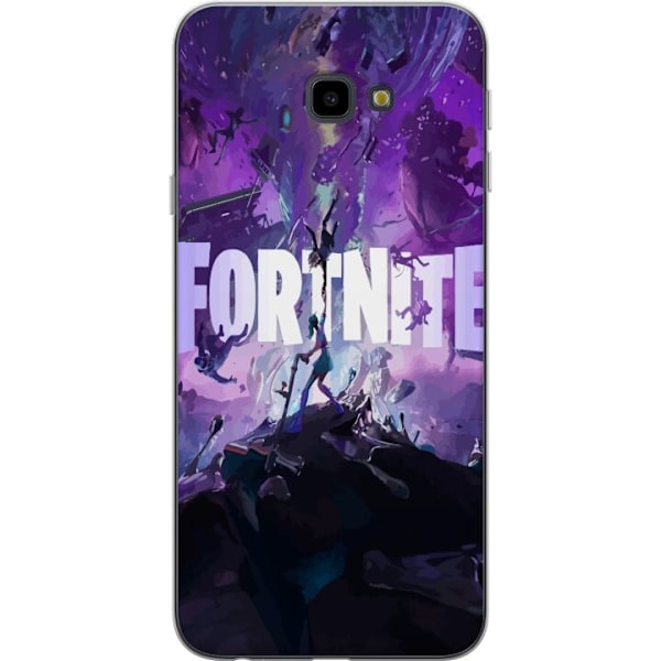 Samsung Galaxy J4+ Genomskinligt Skal Fortnite