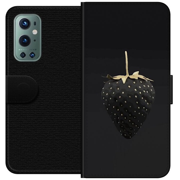 OnePlus 9 Pro Tegnebogsetui Luksus Jordbær