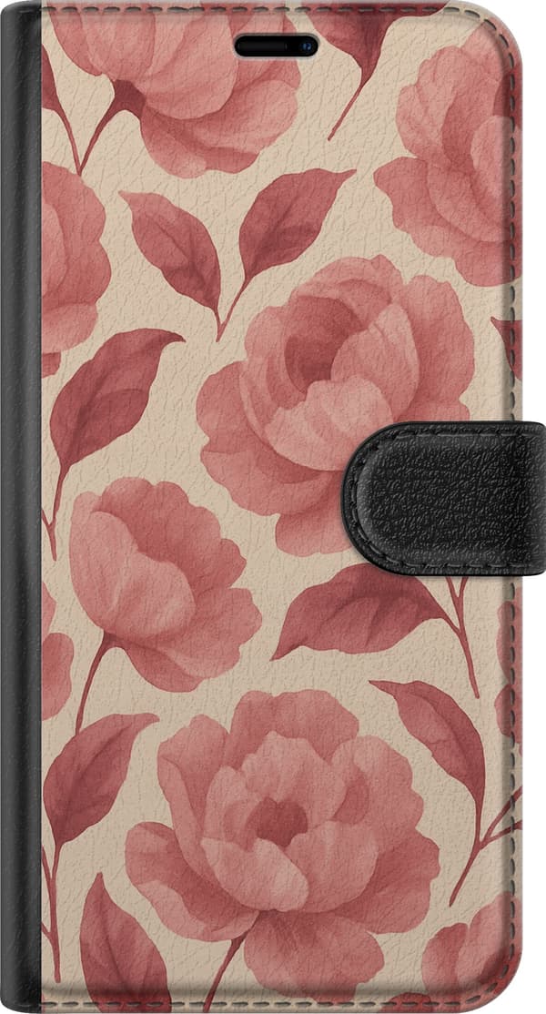 Kompatibelt Lommeboketui til Samsung Galaxy S20 FE Rose Blomst